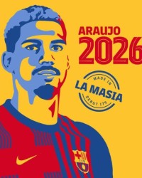 kaiyun-拒高薪选择留守 官方：阿劳霍与巴萨续约至2026年